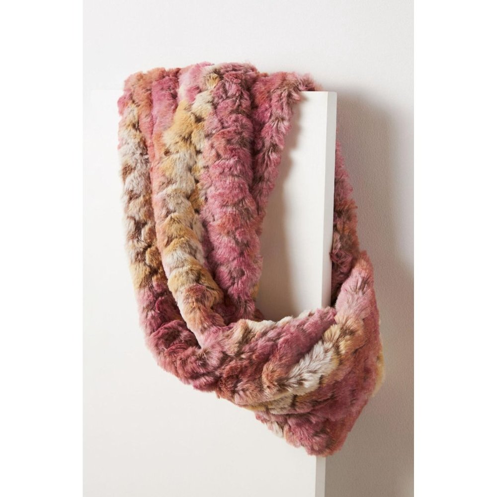 Anthropologie Remy Faux Fur Cowl Scarf - Picture 3 of 5